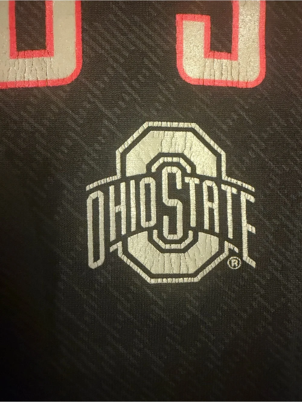 Ohio State Nike drifit lacrosse tee size YM (runs small)